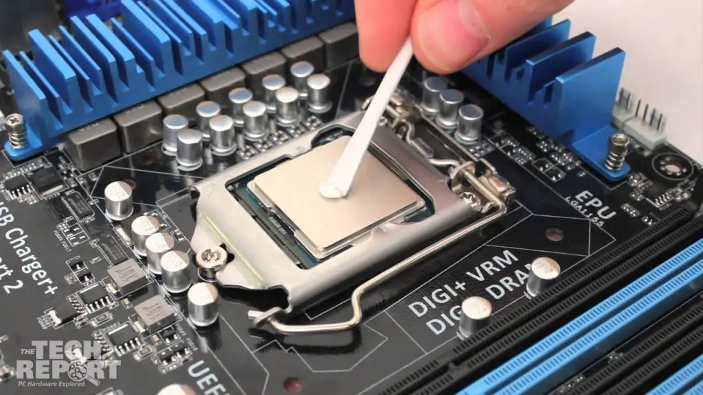 Evaluate Thermal Paste Application Method